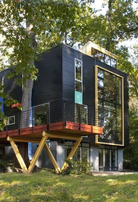 Дизайн дома в современном стиле с террасой