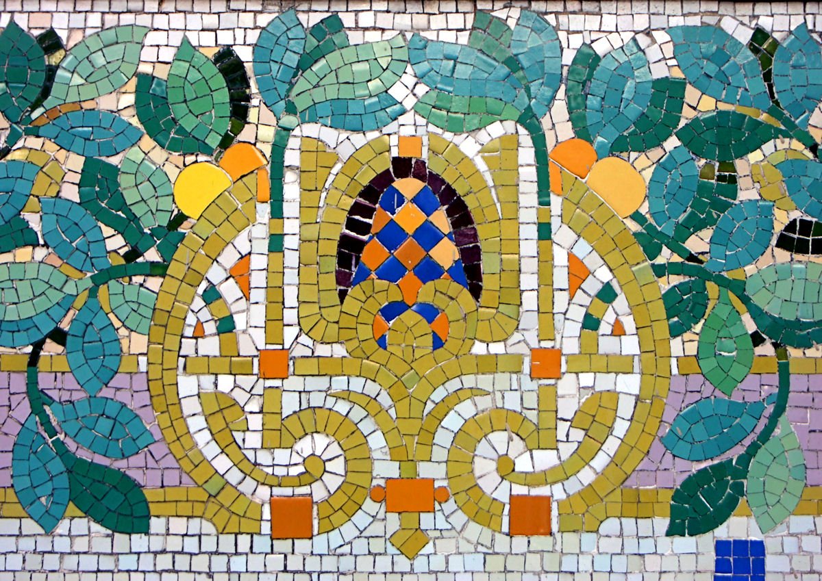 Модерн мозаика из керамики