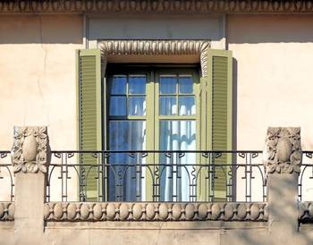 Балконы на фасаде