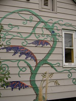 Керамика на фасаде дома