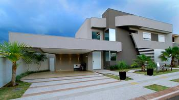 Дизайн дома серого цвета в современном стиле