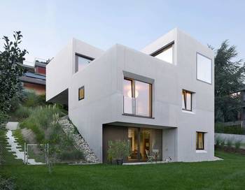 Пример бетонного дома
