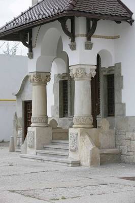 Пример дома с колоннами