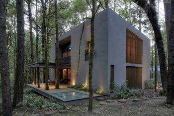 Барнхаус фасад коттеджа