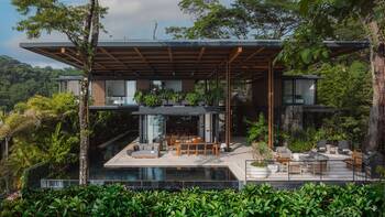 Пример дома в барнхаус стиле