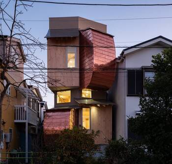 Оформление фасада дома в современном стиле