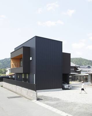 Прерий фасад коттеджа