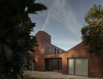 Прерий фасад коттеджа