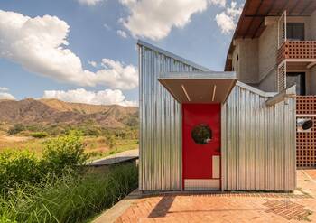 Вариант коттеджа в прерий стиле