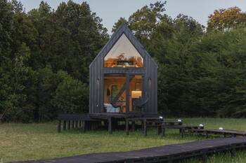 Пример дома в нормандском стиле