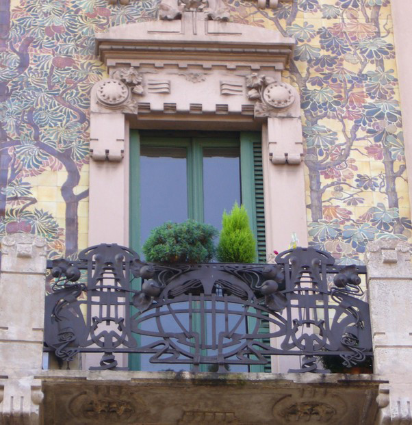 Балкон в Милане