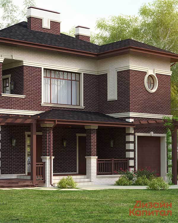 Примеры дизайна фасада дома