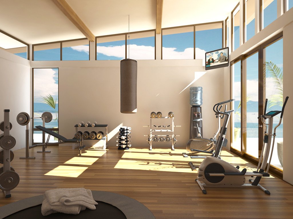 Gym 3d Home