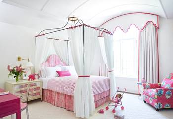 Пример детской комнаты в скандинавском стиле.