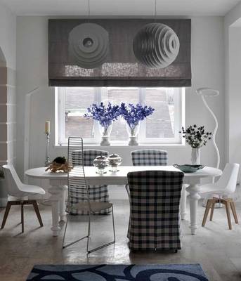 Дизайн интерьера столовой частного дома  в авторском стиле.